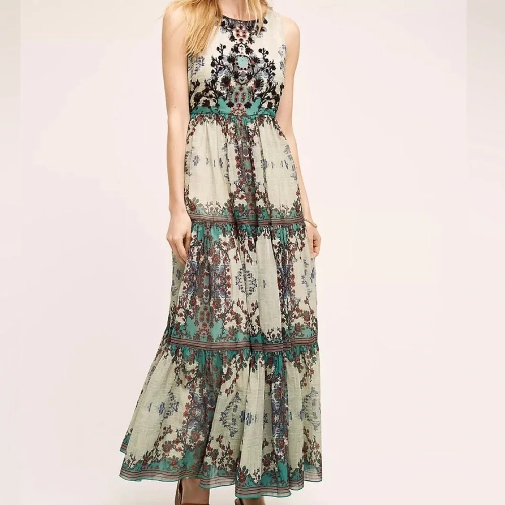 Bhanuni By Jyon Floral Maxi Dress Size XS - Picture 2 of 10